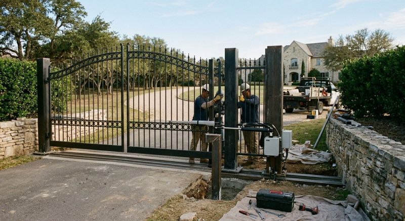 Entrance Gate Installation in Mcdonough, GA