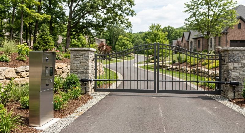 Entrance Gate Installation in Littleton, CO