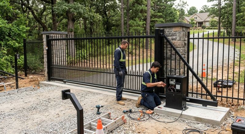 Gate Entry System Installation in Franklin, TN